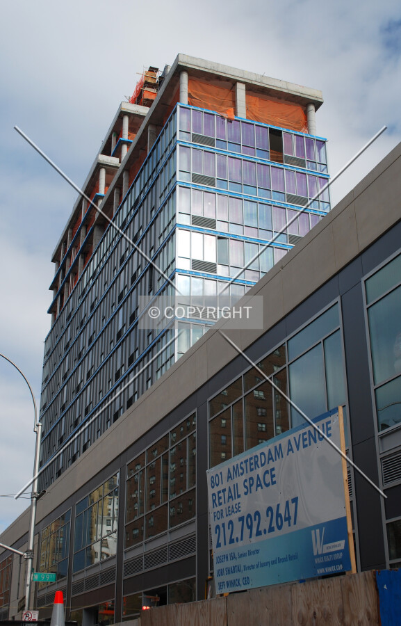 Front along Amsterdam Avenue