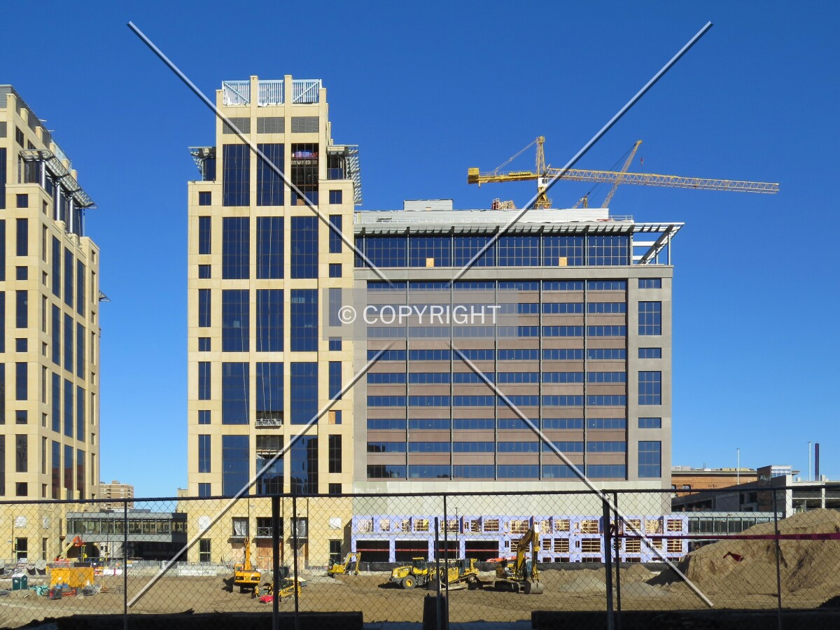 View to the north from 5th Street South