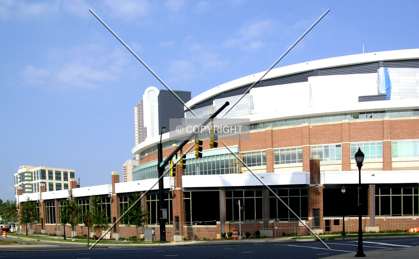Looking south from Caldwell Street