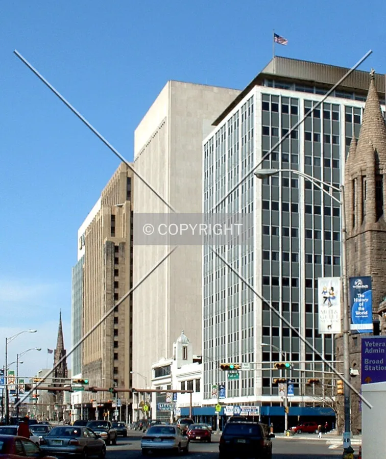 View north at Washington Park before renovation of 570 Broad