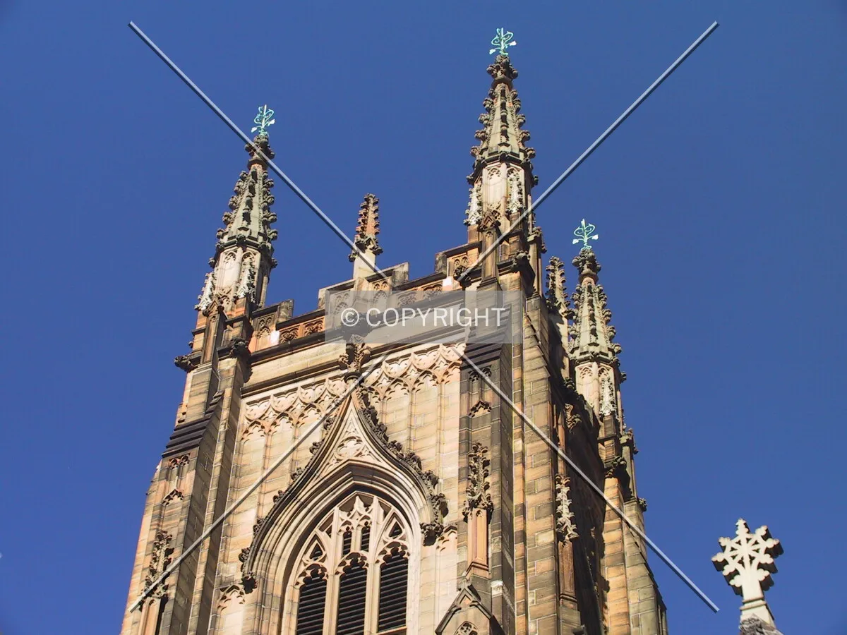 Top of the northwest tower