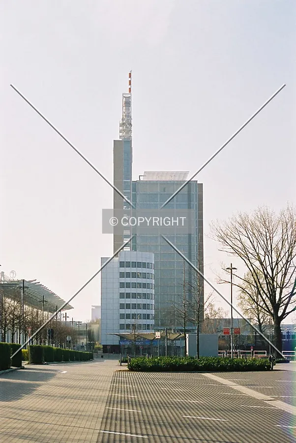 Side view from nearby parking place