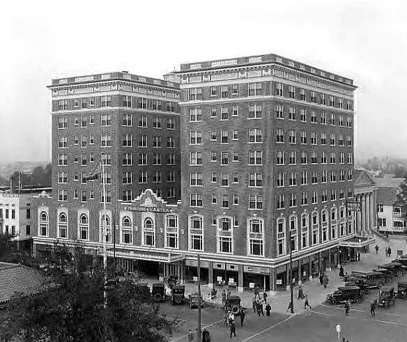 View from the southeast