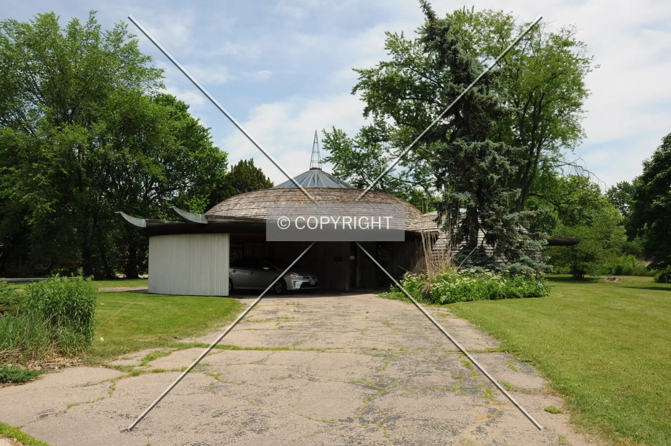 Driveway view