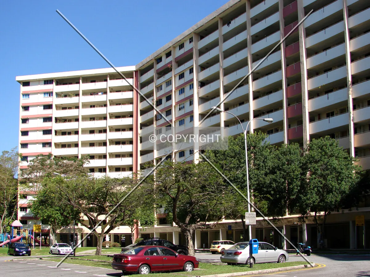 View from the east