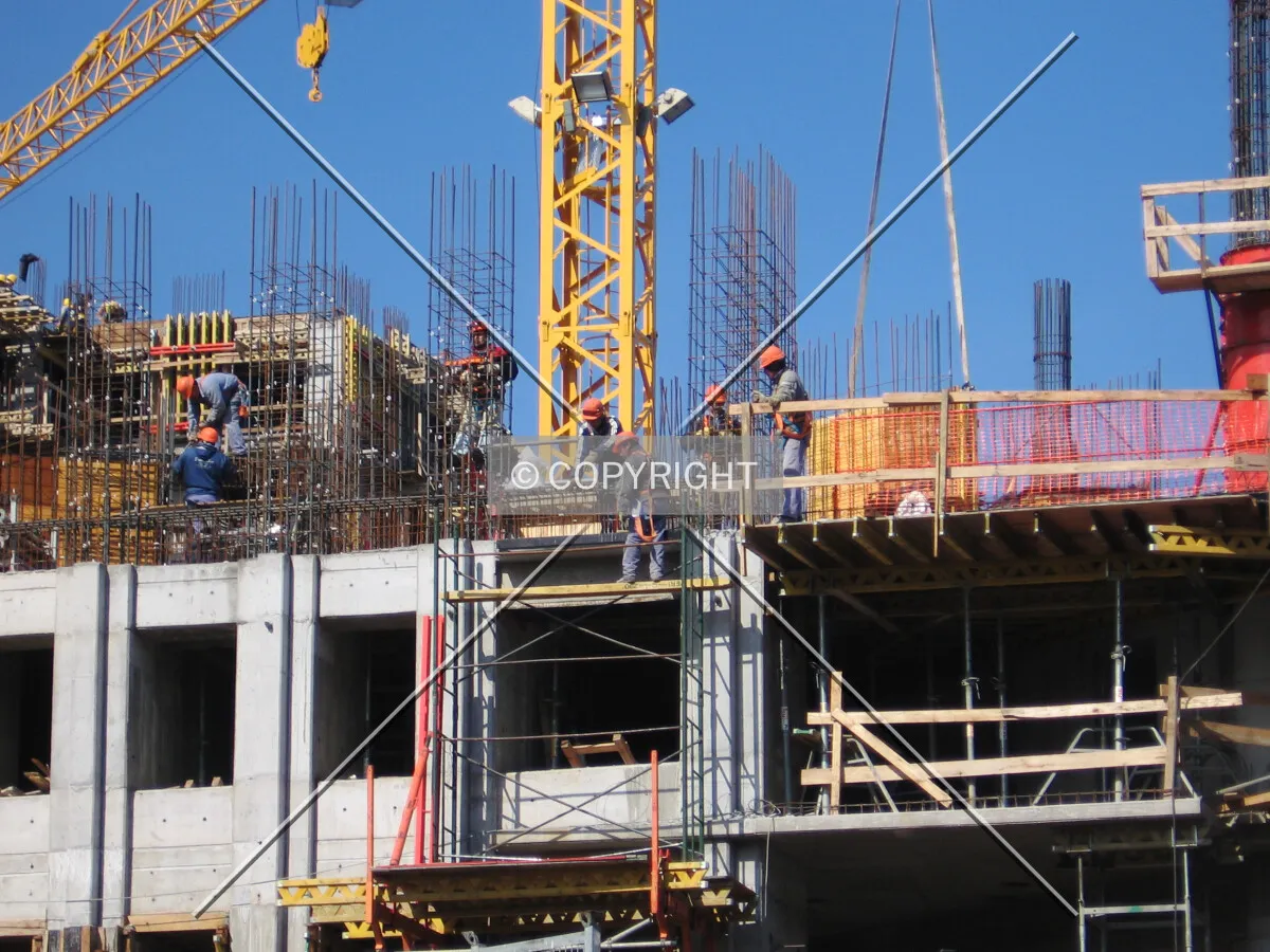 Working on the second residential floor