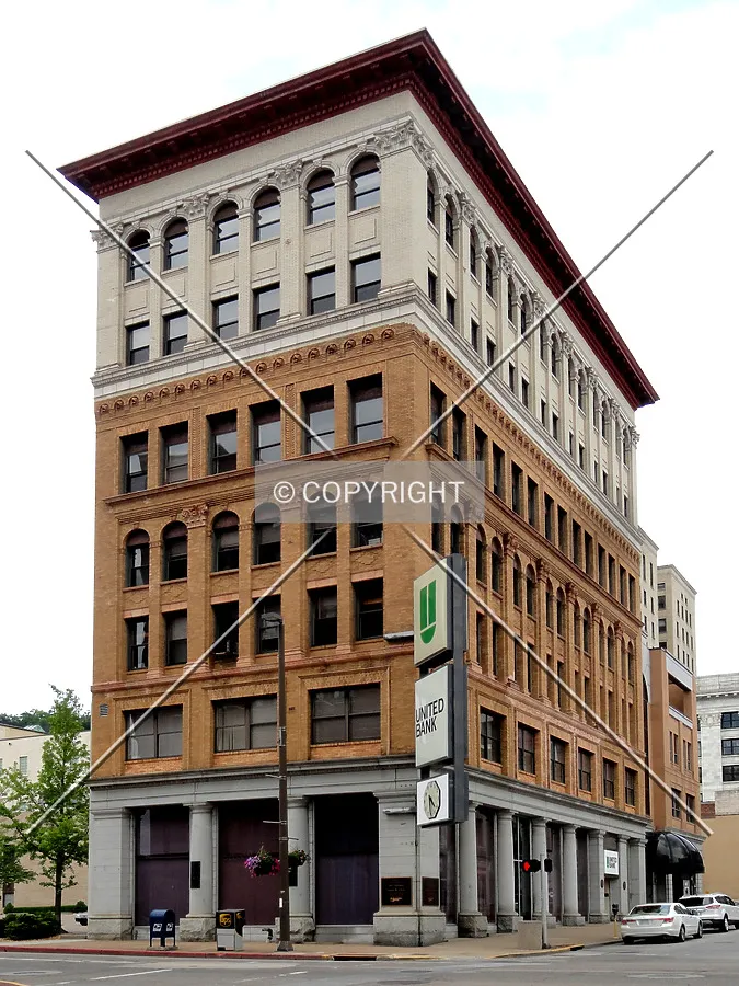 From across Main Street to the southwest