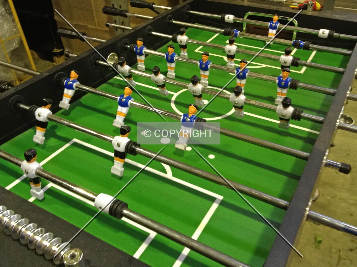 A table football game