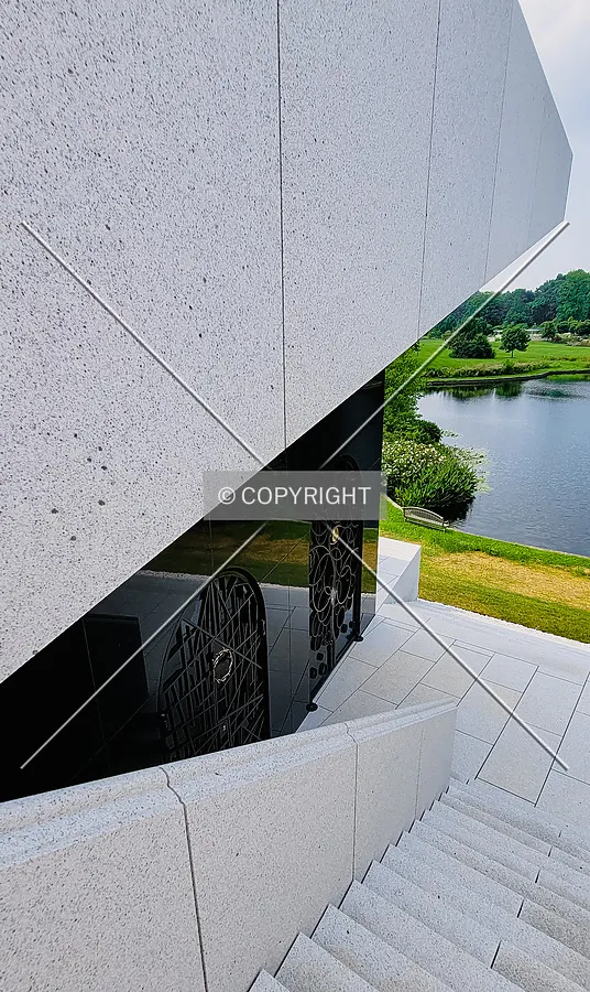 Looking down from the top of the staircase; August 1, 2021