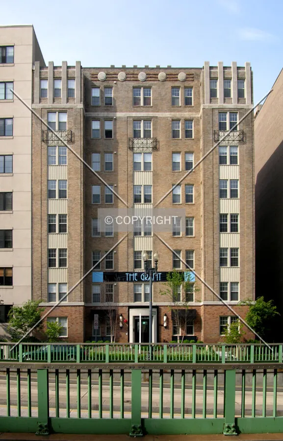 From across Massachusetts Avenue to the north