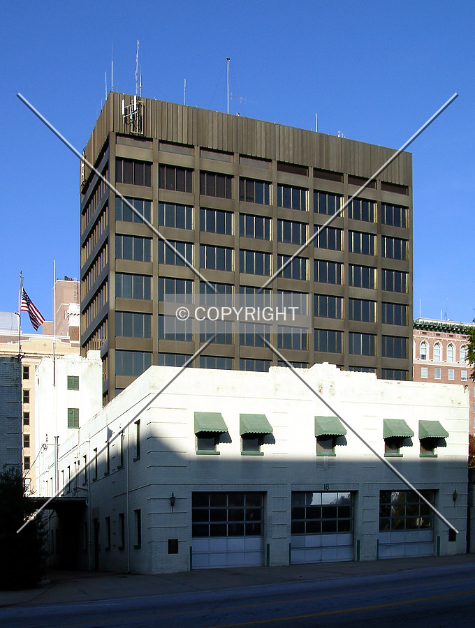 Looking northeast from Broad Street