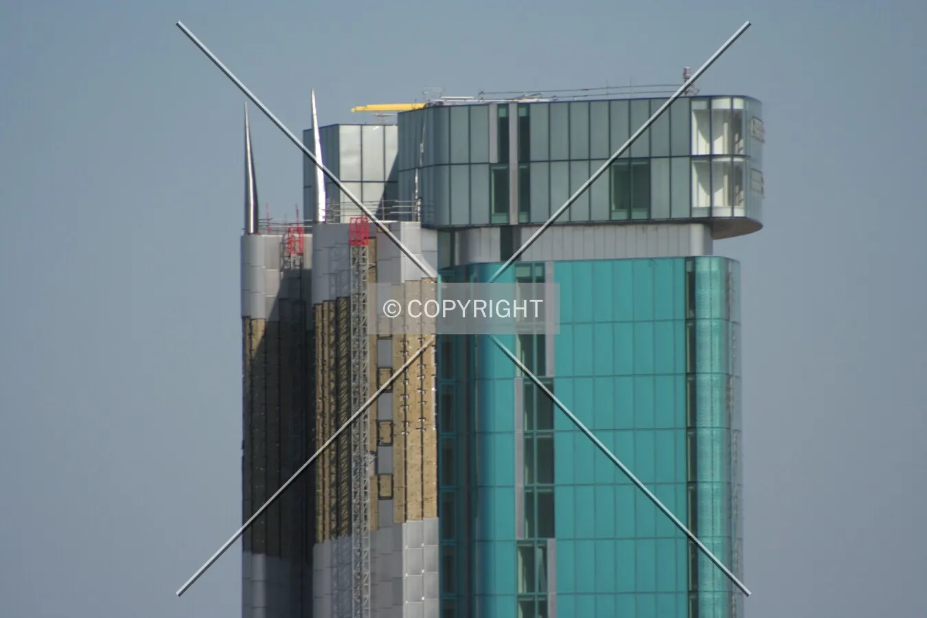Picture taken from the Hyatt