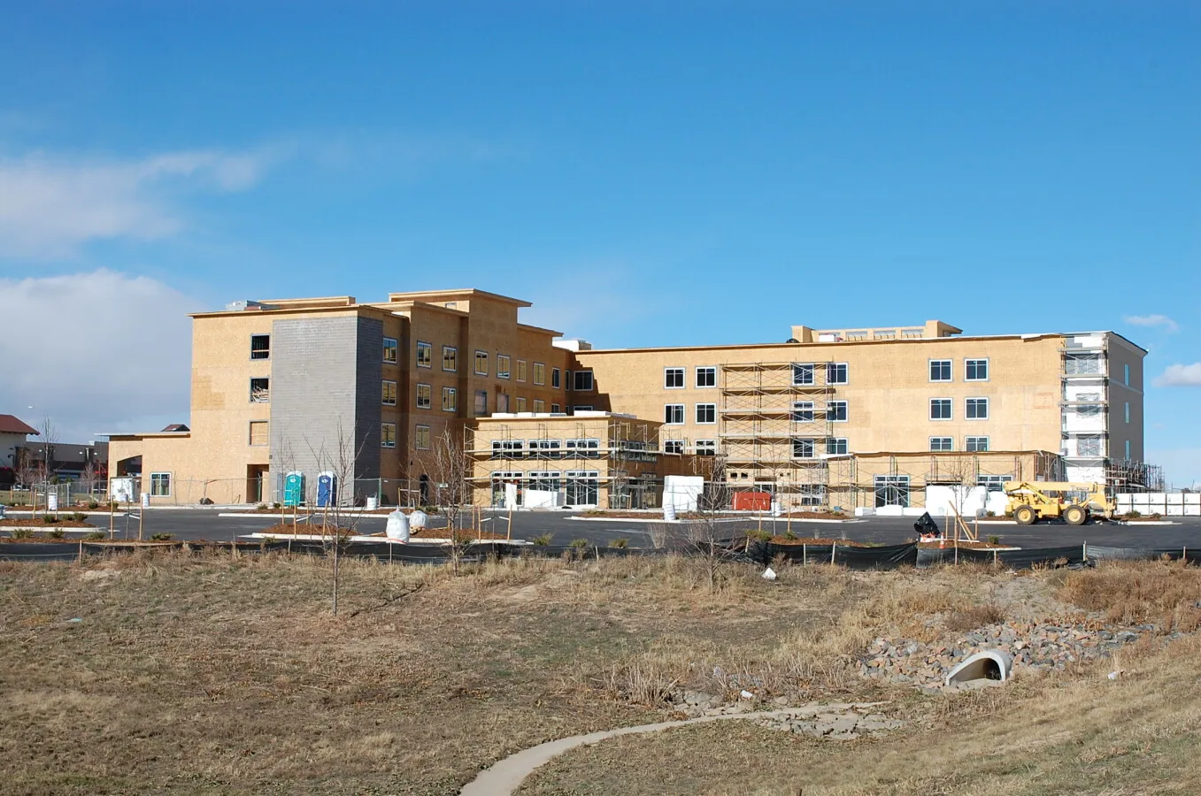 View from the southeast