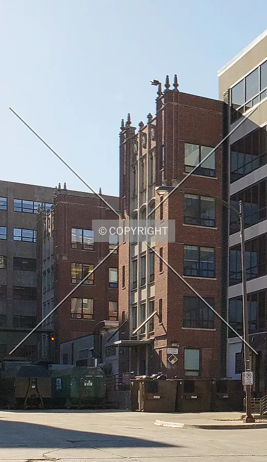 Southeast view; April 19, 2018