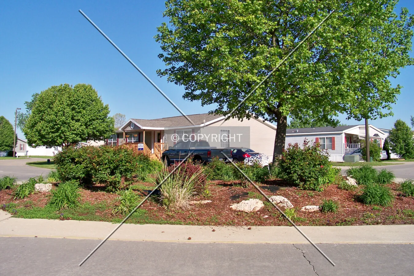 Entrance to the Mallard Lake neighborhood