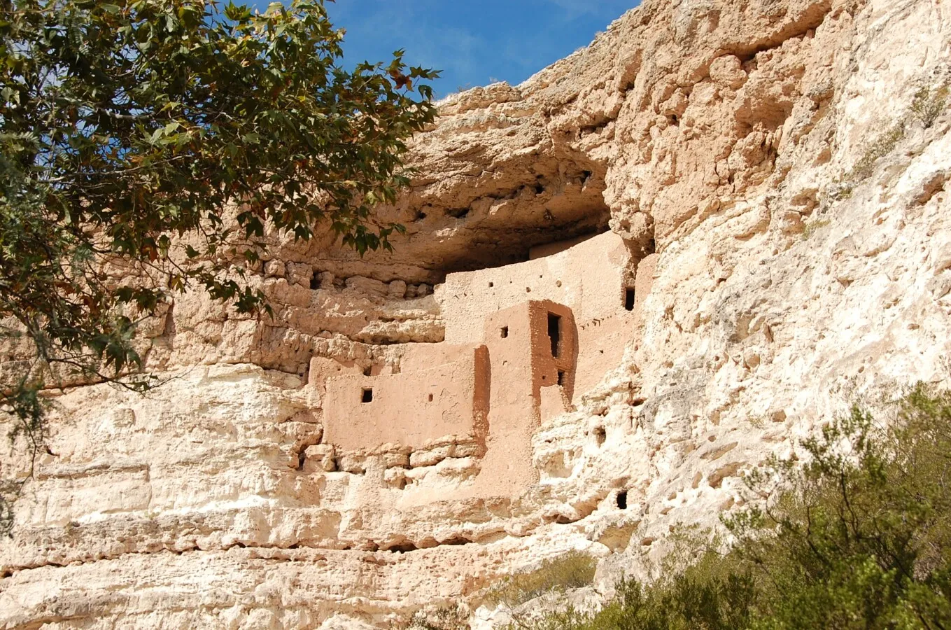 View from the southeast
