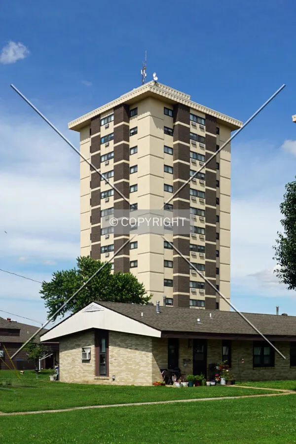 View from the southwest; May 30, 2016