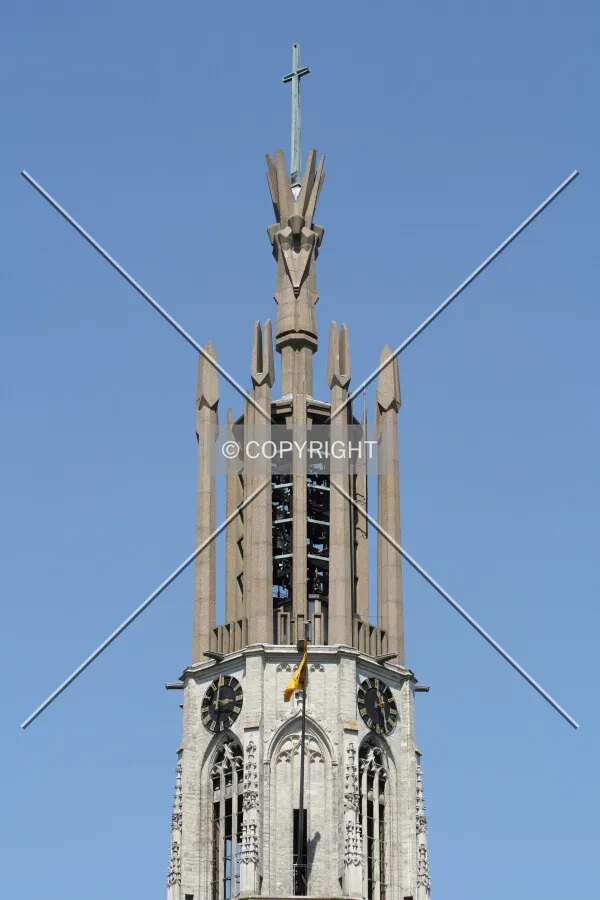 View of the spire