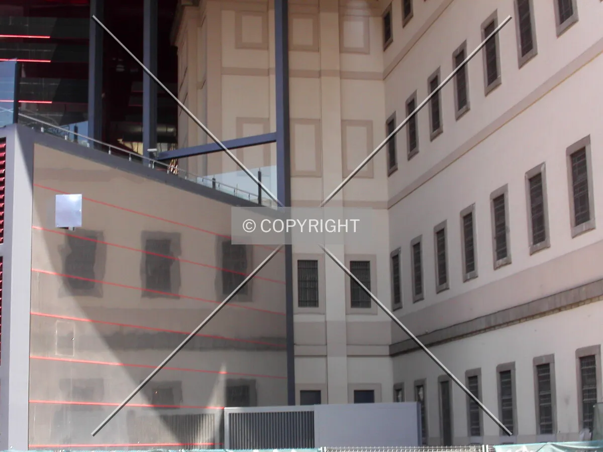 As seen from Glorieta de Atocha