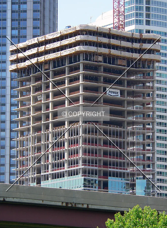 View to the northwest from the Chicago River