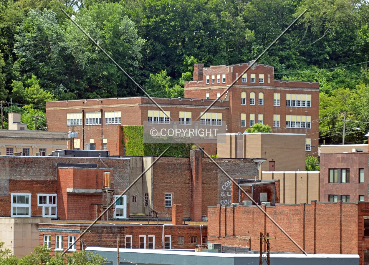 View from the northeast