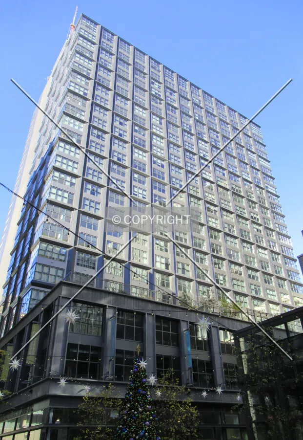 From the southeast