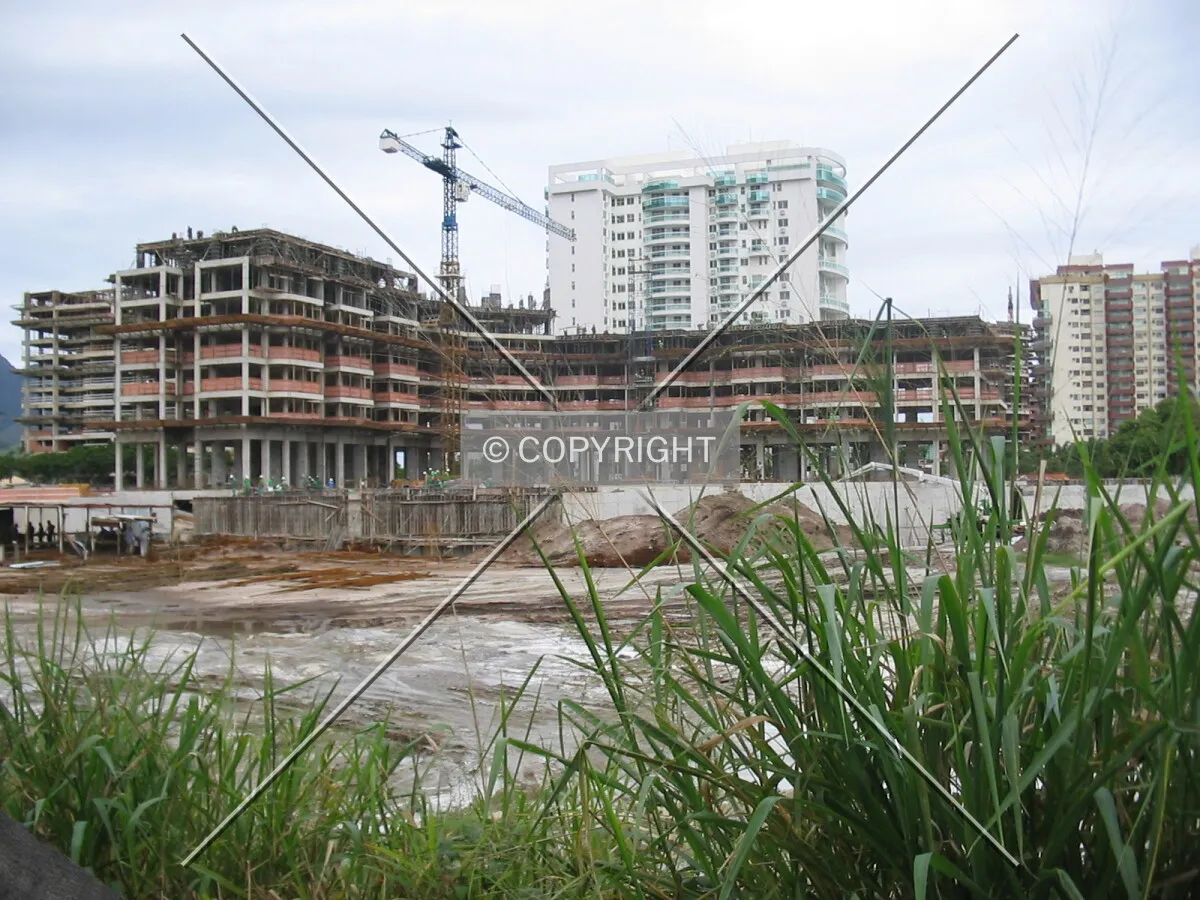 During the construction of the 7th floor of the structure