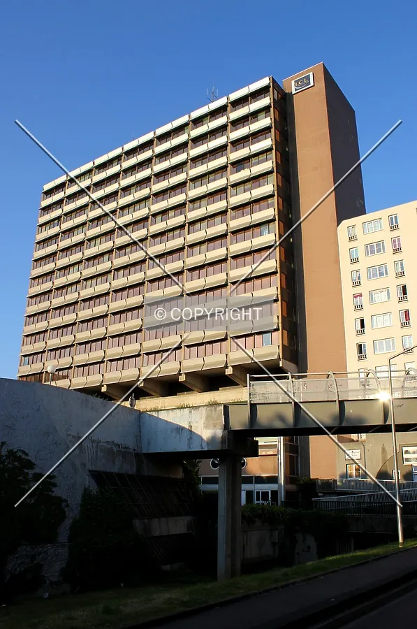 South west corner view.