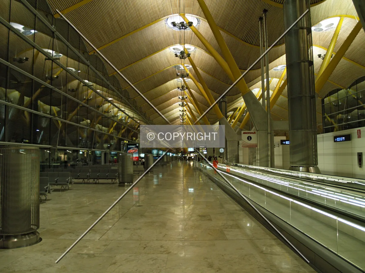 Departures area