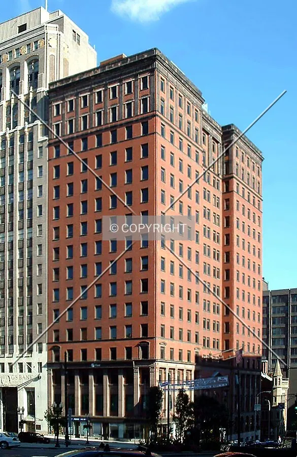 View from the northwest across State Street