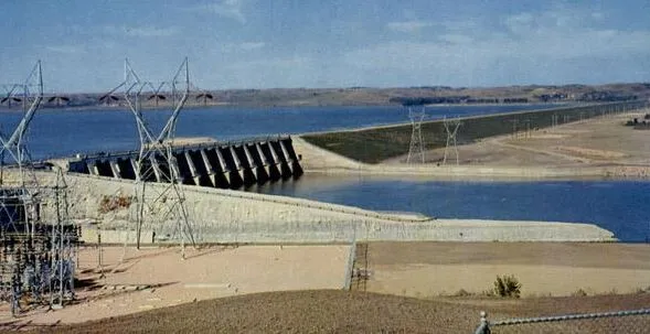 Vintage view from the southeast