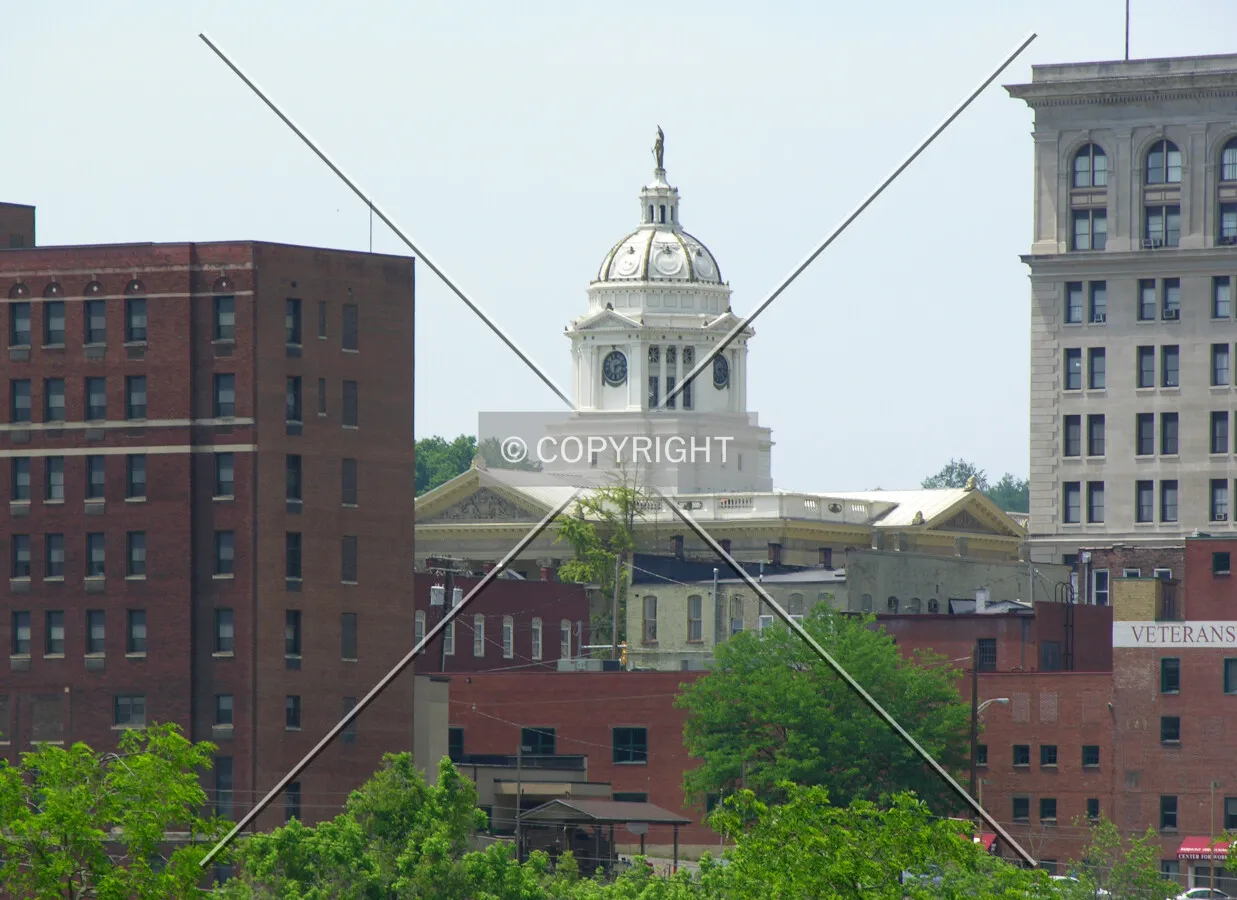 Distant view from the southeast