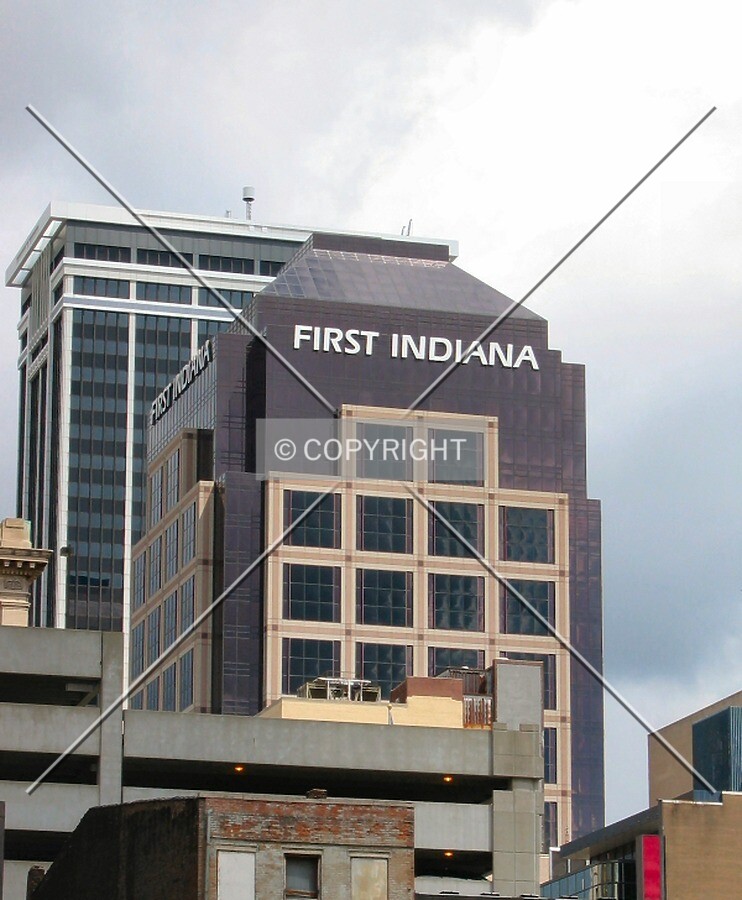 View to the north from Washington Street