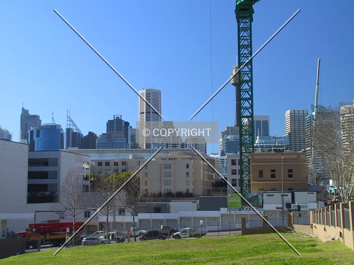View east from Pyrmont Street