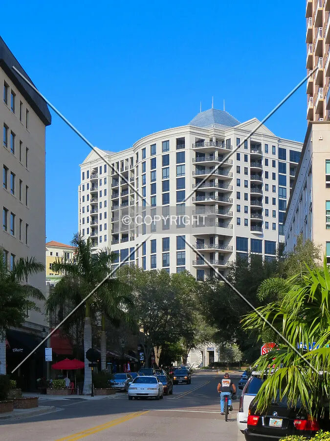 View to the northeast along Main Street