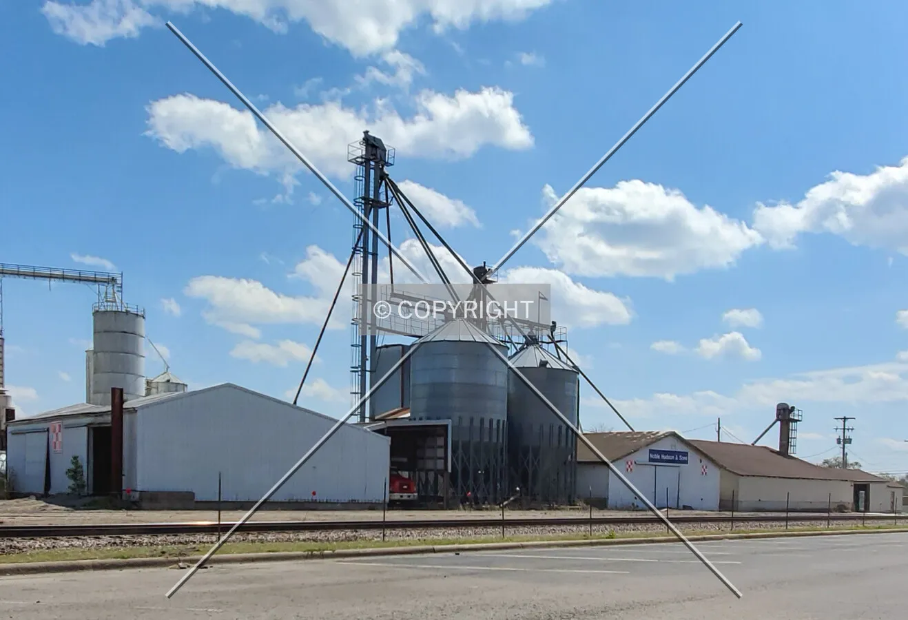Northeast view; April 15, 2020