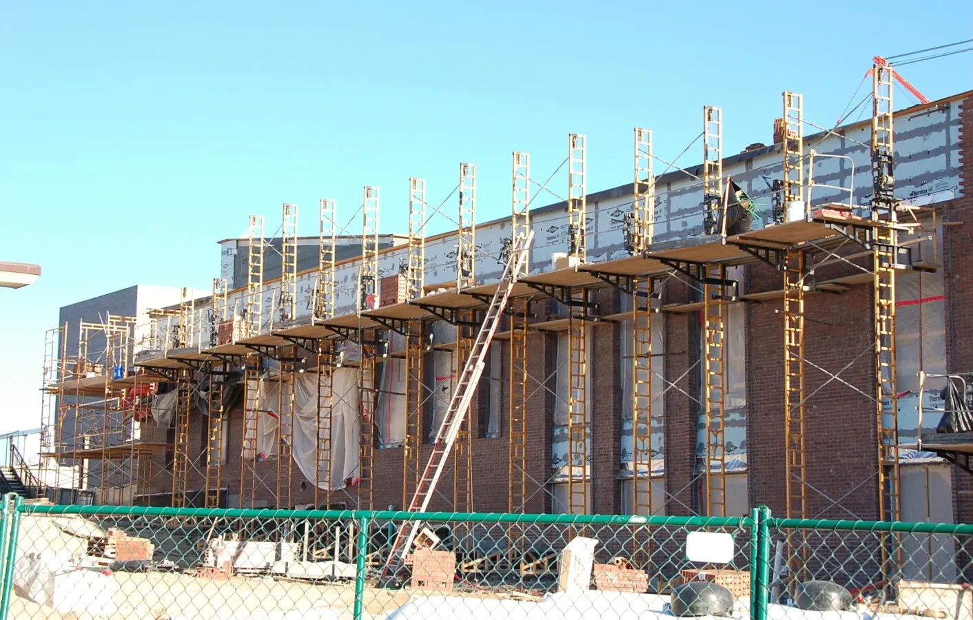 View from the west