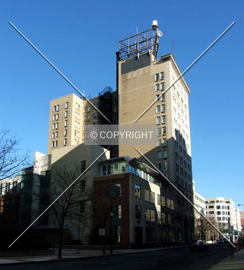 View from the west along State Street