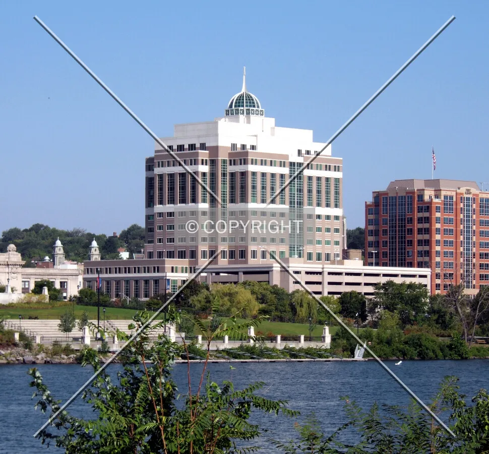 View from the southeast