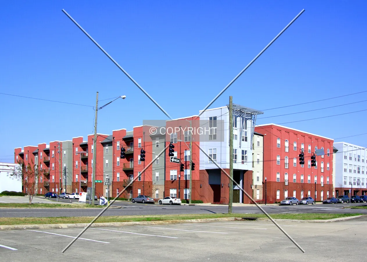 From across 3rd Avenue South to the southwest