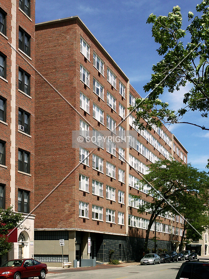 South facade on Grove Street