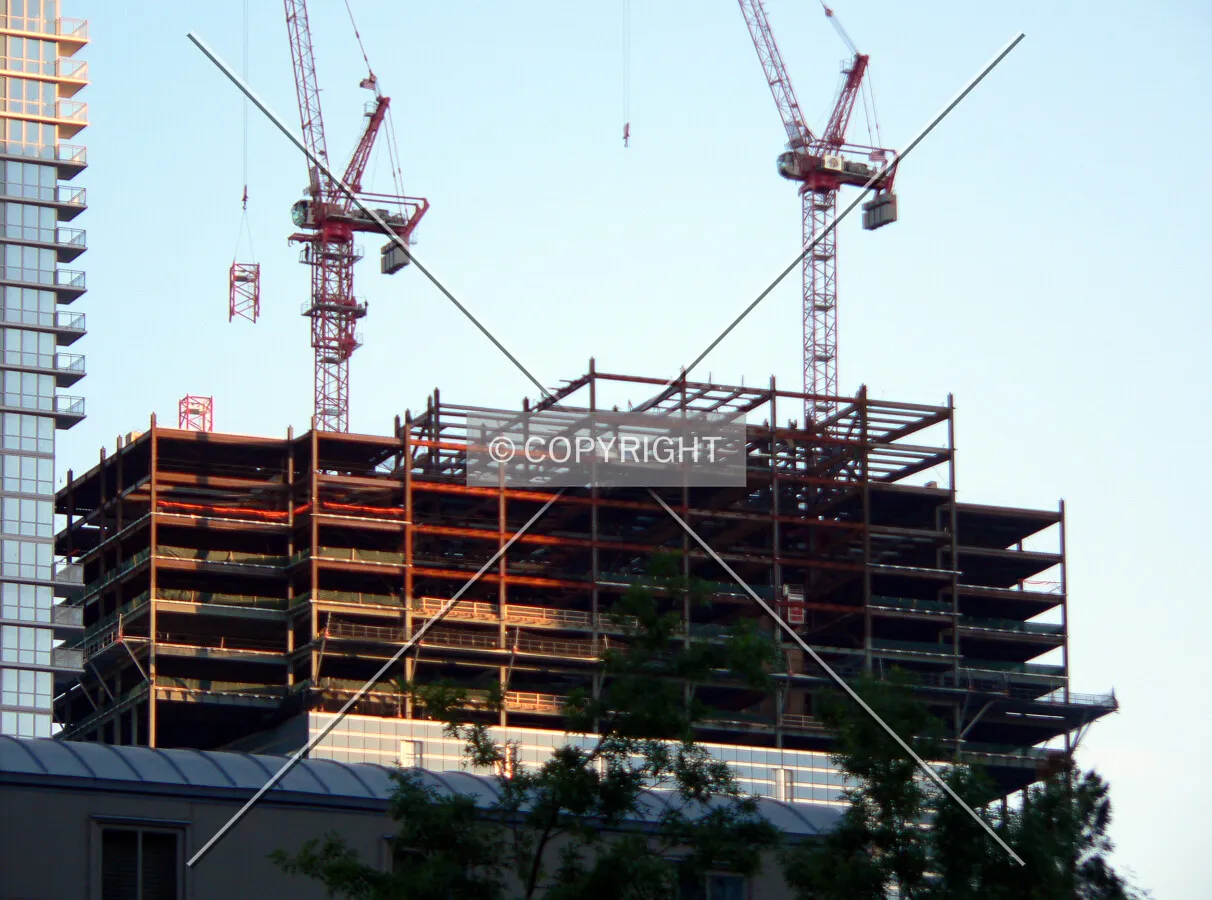 View to the southwest from the River East Art Center