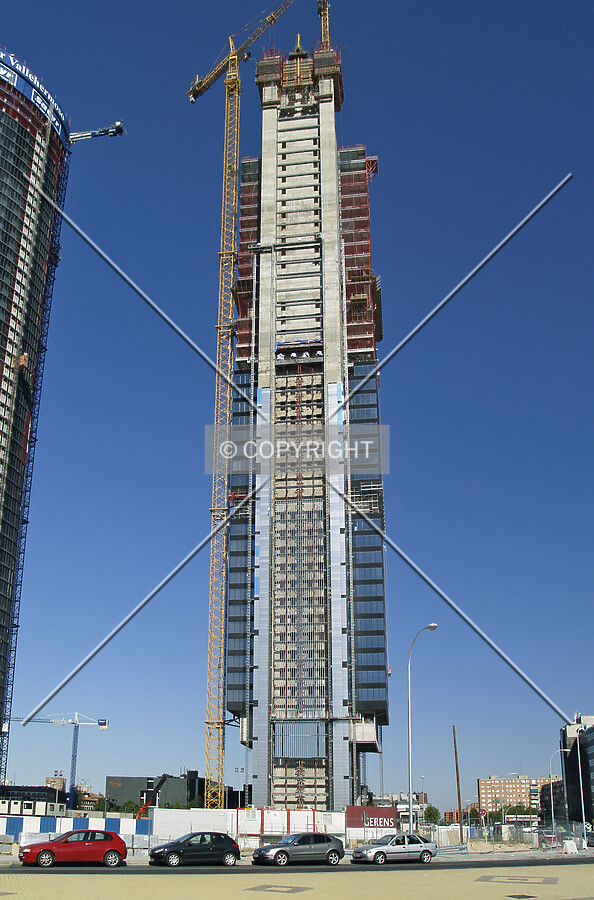 As seen from the western side