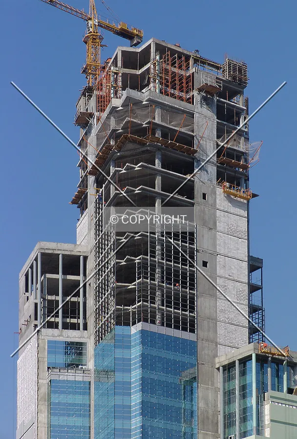 The upper floors