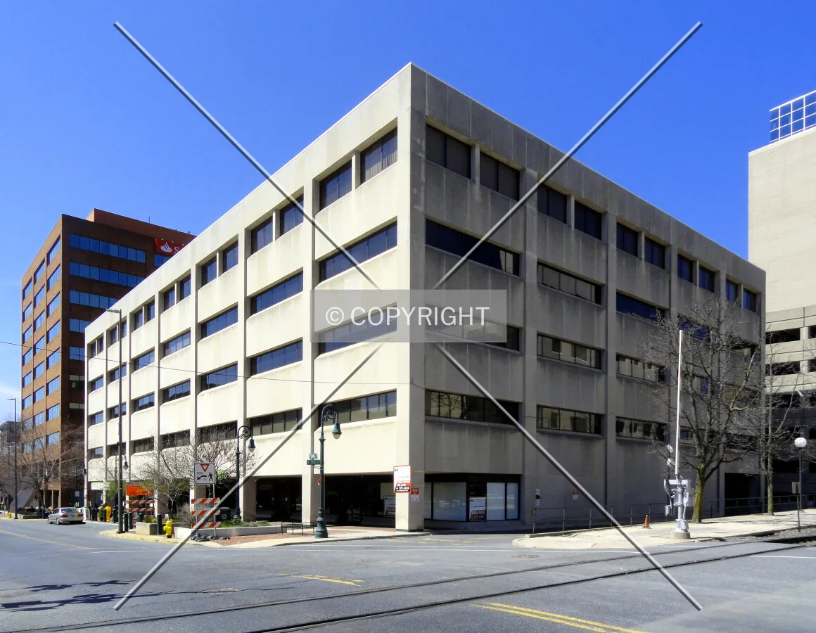 From across Penn Street to the southeast