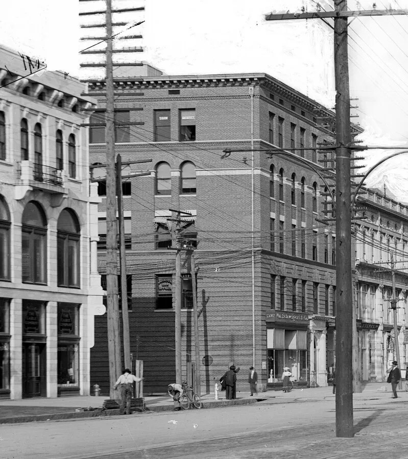 Vintage view from the east