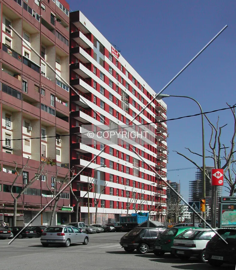 View from Selva de Mar Metro station