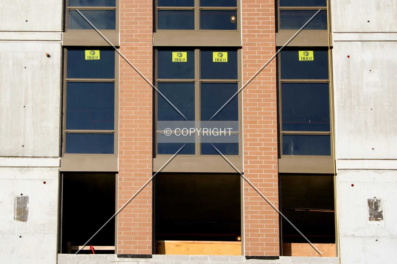 New windows near the base