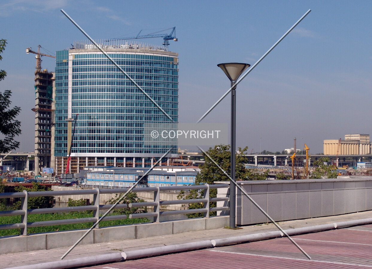 View from parking place near Tower 2000
