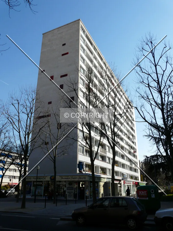 North view from across Boulevard Auguste Blanqui